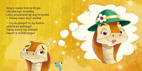 Bajeczki z morałem Kobra Kinga książeczka dla dzieci o emocjach 3+