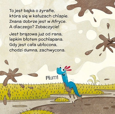 Bajeczki z morałem Modna żyrafa książeczka dla dzieci 3+ twarda oprawa