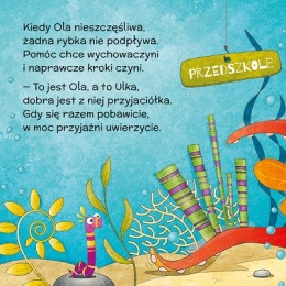 Bajeczki z morałem Rybka Ola książeczka dla dzieci 3+ twarda oprawa