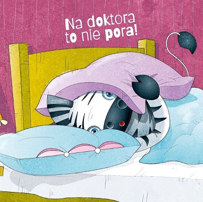 Bajeczki z morałem Zebra Nora książeczka dla dzieci 3+ twarda oprawa