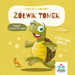 Bajeczki z morałem Żółwik Tomek edukacyjna książeczka dla dzieci 3+ twarda