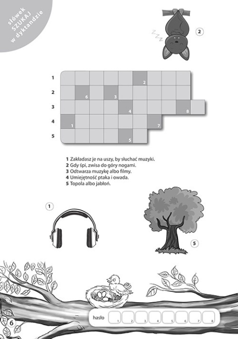 Dyktanda klasa 1 ortografia dla dzieci krzyżówki ortograficzne GREG