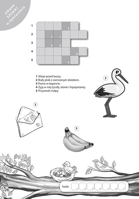 Dyktanda klasa 1 ortografia dla dzieci krzyżówki ortograficzne GREG