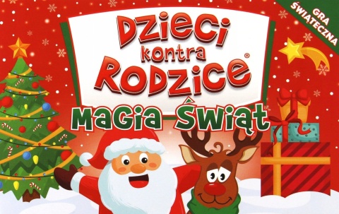 Dzieci kontra Rodzice Magia Świąt gra świąteczna z pytaniami 6+ Kangur