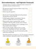 Elementarz matematyka dla dzieci 6+ nauka liczenia Książeczka edukacyjna