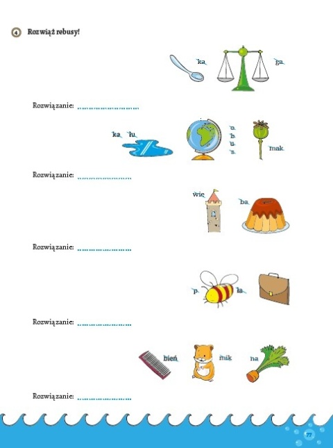 Gramatyka i ortografia dla dzieci 7+ Pirackie zmagania ćwiczenia zadania