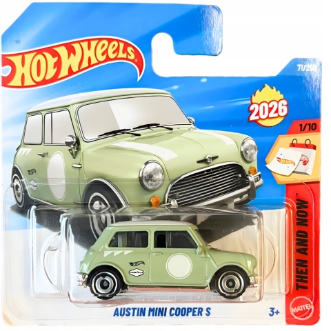 Hot Wheels Austin Mini Cooper S metalowy samochodzik 1:64 2026 resorak