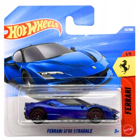 Hot Wheels Ferrari SF90 Stradale 41/250 1:64 model kolekcjonerski