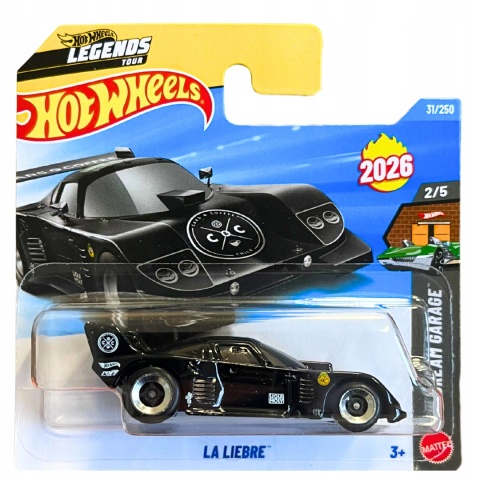 Hot Wheels La Liebre JJH36 Legends Tour 1:64 metalowy samochodzik 3+