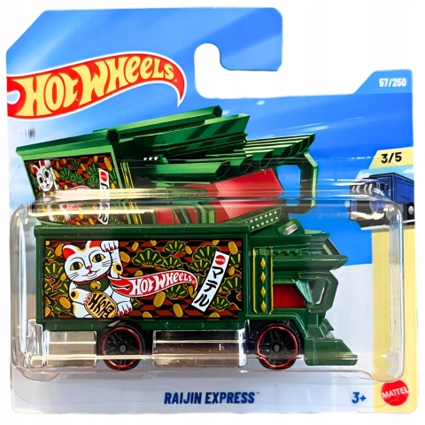Hot Wheels Raijin Express 57/250 Experimotors 3/5 model 1:64 kolekcjonerski