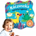 Kaczuszka wśród przyjaciół książeczka kartonowa dla malucha Aksjomat