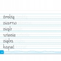 Kaligrafia bez końca nauka pisania dla dzieci zeszyt wielokrotnego użytku