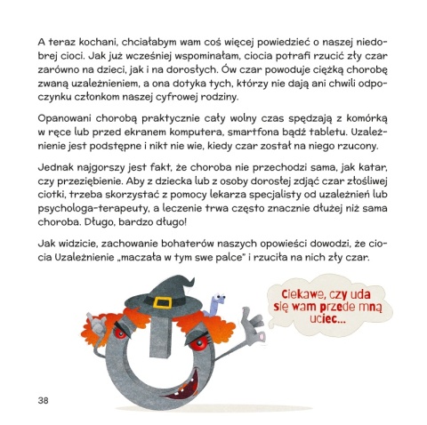 Komórka Kasia i jej cyfrowa rodzinka edukacyjna książeczka dla dzieci 5+