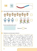 Książeczka do nauki liczenia dla dzieci 6+ Wesołe cyferki Matematyka