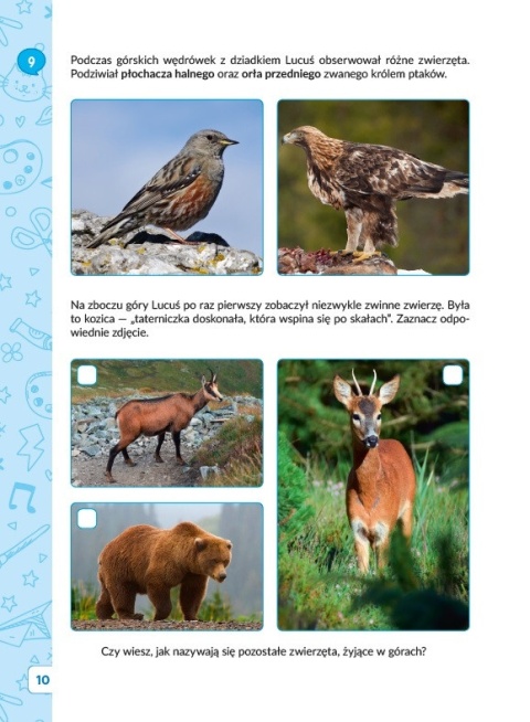 Książeczka edukacyjna dla klasy 1 Uczymy i bawimy się z Lucusiem ćwiczenia