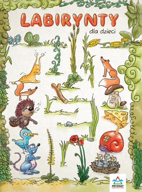 Książeczka z labiryntami dla dzieci 4+ edukacyjne łamigłówki labirynty