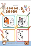 Książeczka z zadaniami dla dzieci 4+ Edukacyjna Zabawy z królikiem cz. 2