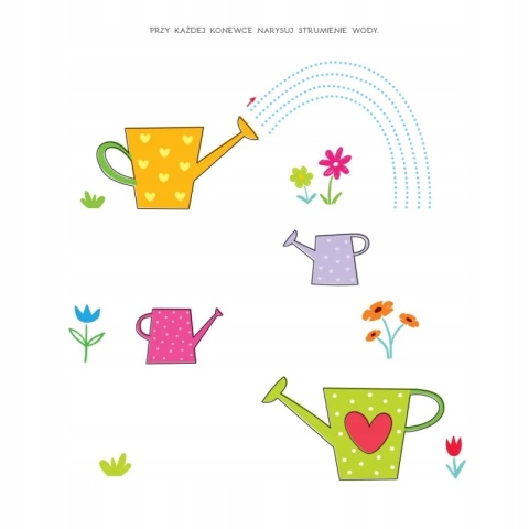 Książka z rowkami 3D Moje Szlaczki ćwiczenia pisania grafomotoryka Aksjomat