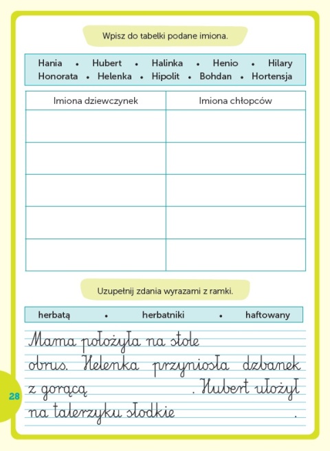 Ortografia dla dzieci Uśmiech ortografii ćwiczenia ortograficzne dla dzieci