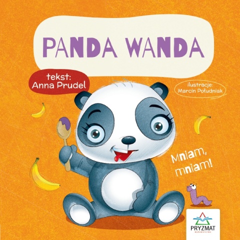 Panda Wanda Bajeczki z morałem książeczka dla dzieci 3+ twarda oprawa