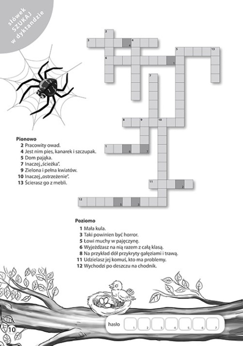 Radosne dyktanda klasa 3 GREG dyktanda i krzyżówki ortograficzne dla dzieci