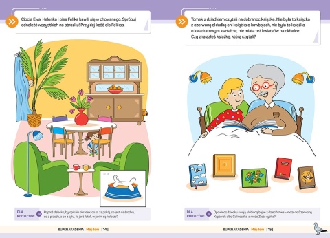 Super akademia 2x książeczka edukacyjna dla dzieci 4 lata dla przedszkolaka