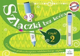 Szlaczki bez końca Część 2 ćwiczenia grafomotoryczne wielokrotnego użytku