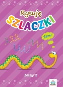 Szlaczki dla dzieci 5+ Rysuję szlaczki zeszyt 2 ćwiczenia grafomotoryczne