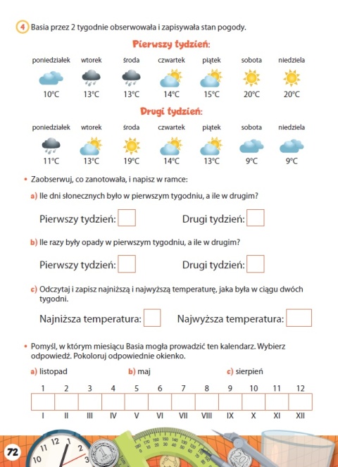 Zadania praktyczne matematyka klasa 2 książka edukacyjna dla dzieci 7+