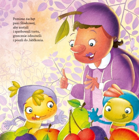 Żelki na tropie smaków przygodowa książeczka edukacyjna dla dzieci Pryzmat