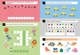 100 zadań dla bystrzaków od 6 lat krzyżówki szyfrogramy labirynty logiczne