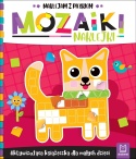 Aktywizująca książeczka z naklejkami 3-6 lat Mozaiki Naklejam z pieskiem