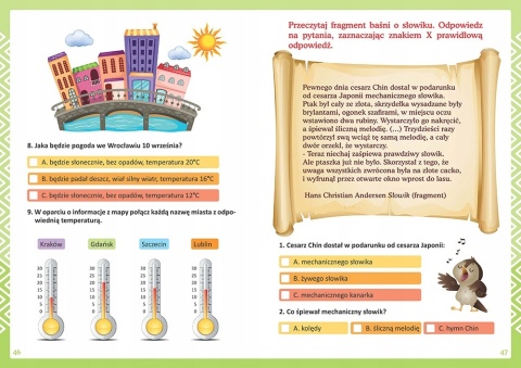 Czytanie ze zrozumieniem Elementarz metoda sylabowa Ćwiczenia Klasy 1-3