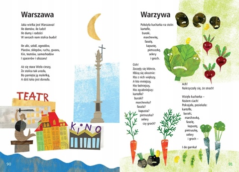 Julian Tuwim Wiersze dla dzieci twarda oprawa Kolorowa Klasyka GREG