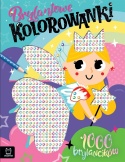 Kolorowanka z brylancikami wróżka dla dzieci mozaika Brylanciki 1000 szt