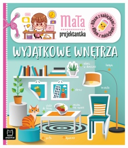 Kreatywna książeczka z naklejkami dla dzieci dekorowanie wnętrz Aksjomat