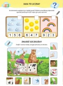 Książeczka edukacyjna dla dzieci Nauka z kotem Maćkiem Jaką mamy pogodę