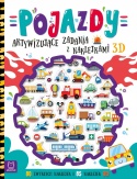 Książeczka z naklejkami 3D łamigłówki zadania labirynty dla dzieci