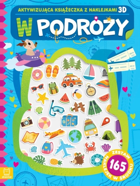 Książeczka z naklejkami 3D łamigłówki zadania labirynty dla dzieci