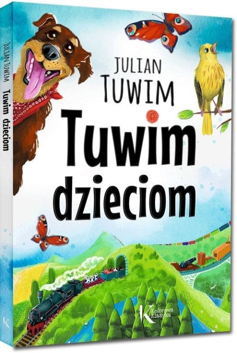 Książka Tuwim dzieciom Julian Tuwim twarda oprawa duży format Greg