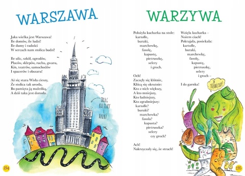 Książka Tuwim dzieciom wiersze dla dzieci Julian Tuwim twarda oprawa