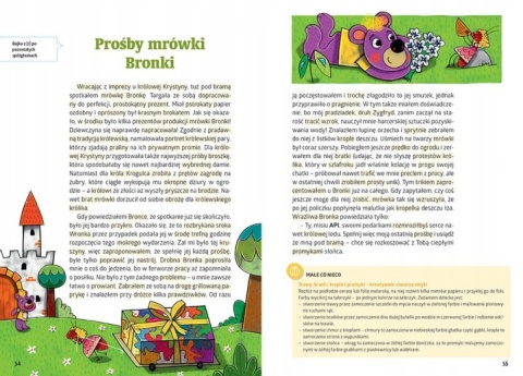 Książka bajki logopedyczne ćwiczenia mowy dla dzieci 4-6 lat Miś API