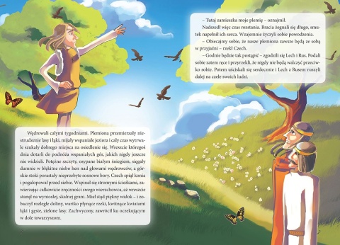 Legendy polskie dla dzieci klasyczne opowieści książeczka Twarda oprawa