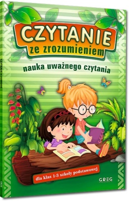 Mój pierwszy Elementarz do nauki czytania metodą sylabową dla dzieci GREG + Czytanie ze zrozumieniem Elementarz metoda sylabowa 