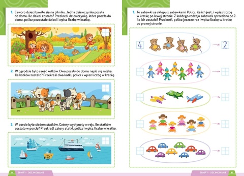 Mój pierwszy Elementarz do nauki czytania metodą sylabową dla dzieci GREG + Zestaw