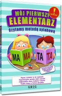 Mój pierwszy Elementarz do nauki czytania metodą sylabową dla dzieci GREG + Zestaw