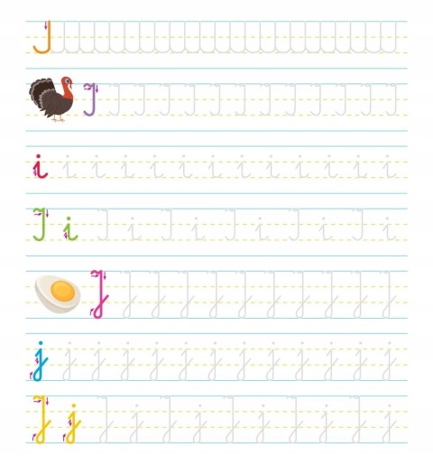 Moje Literki książeczka z rowkami 3D nauka pisania liter Terapia ręki