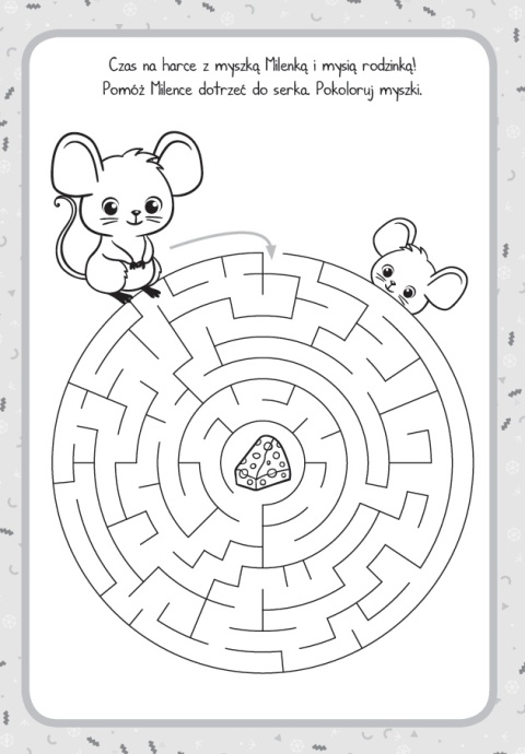 Moje labirynty książeczka edukacyjna dla dzieci 5+ zadania łamigłówki