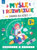 Myślę i rozwiązuję krzyżówki łamigłówki labirynty zadania dla dzieci