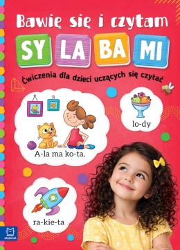Nauka czytania sylabami książka dla dzieci metodą sylabową Aksjomat